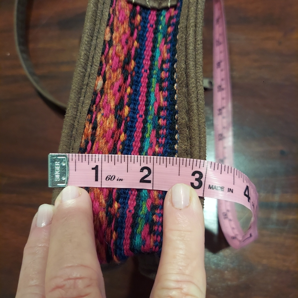 Anthropologie Saddle Blanket Crossbody Bag-Like New! - Picture 9 of 9